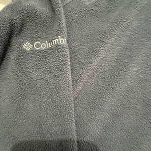 Womens XL fleece Columbia hoodie charcoal grey